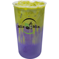 Taro Matcha Latte
