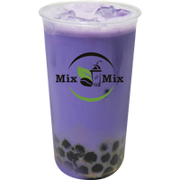 Taro Milktea with Pearl